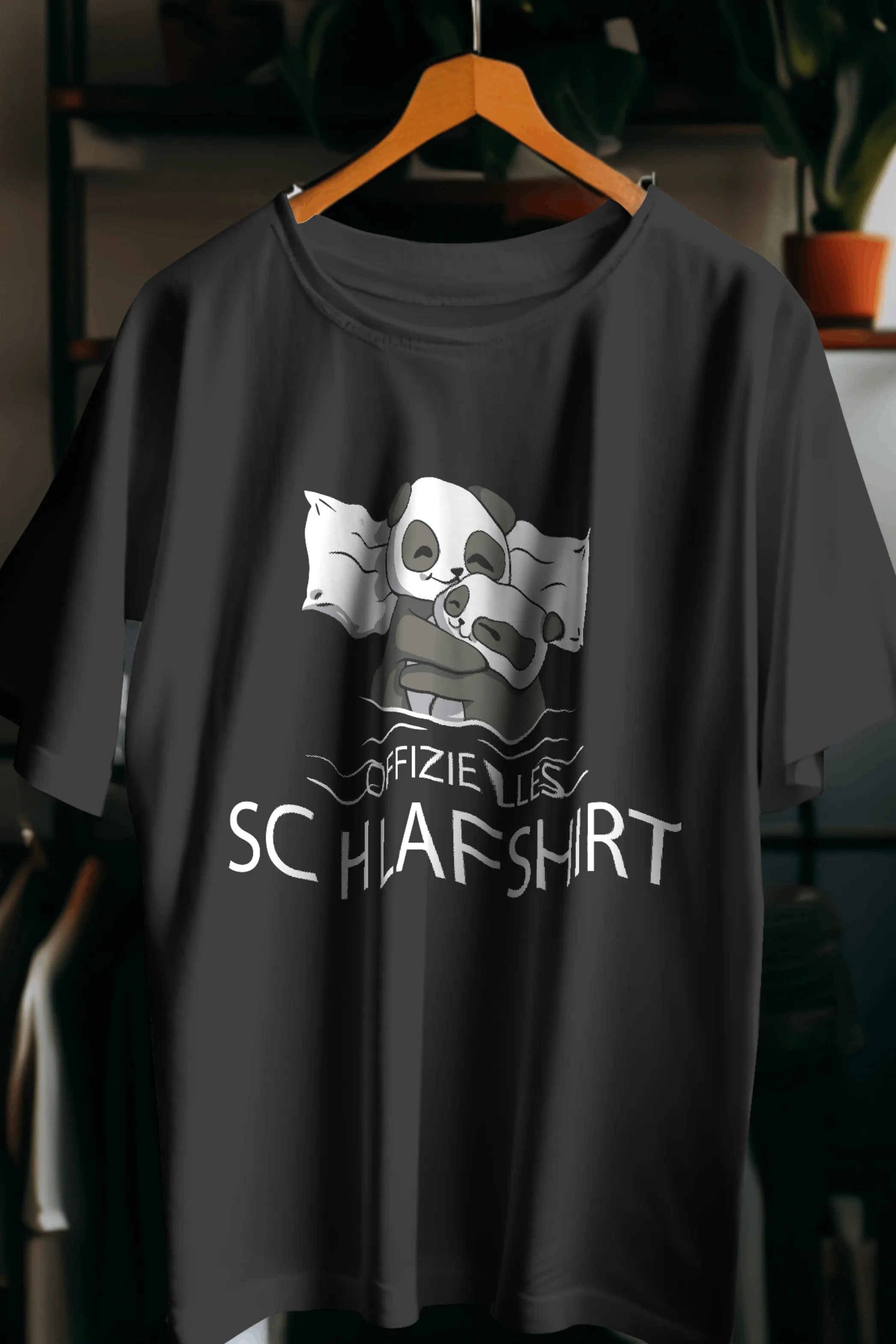 Official Sleeping Shirt Printed Oversized T-shirt for women