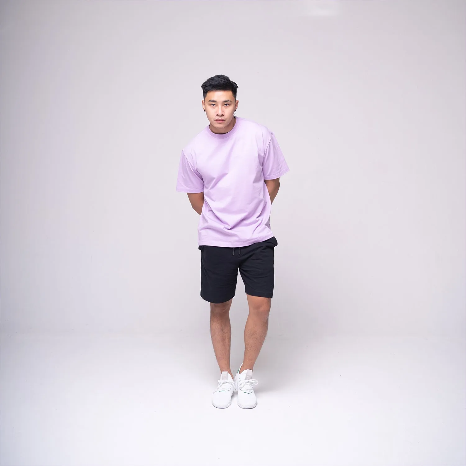 Oversized Basic T-shirt Lilac