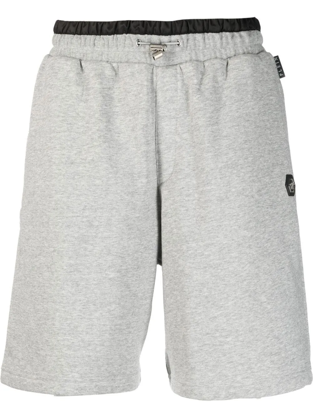 Philipp Plein Hexagon Jogging Shorts Grey
