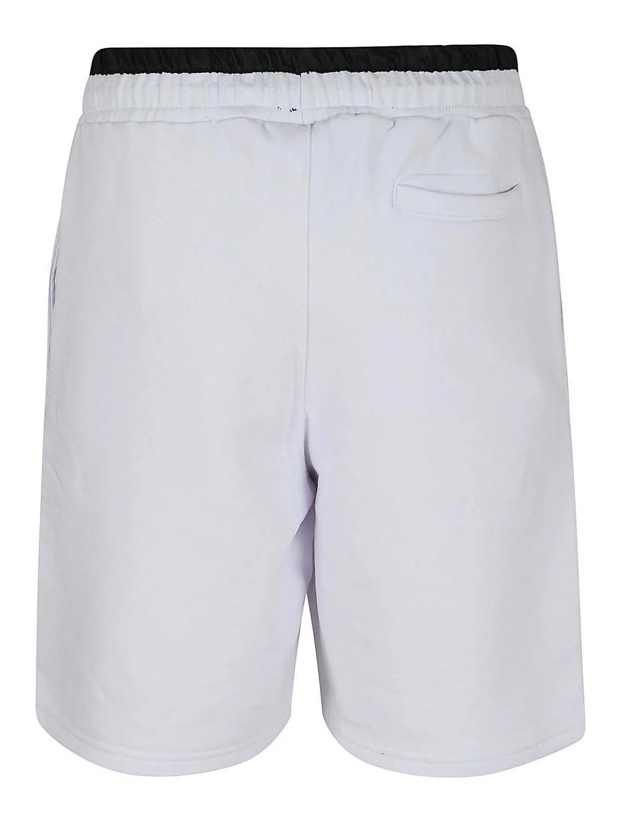 Philipp Plein Hexagon Jogging Shorts White