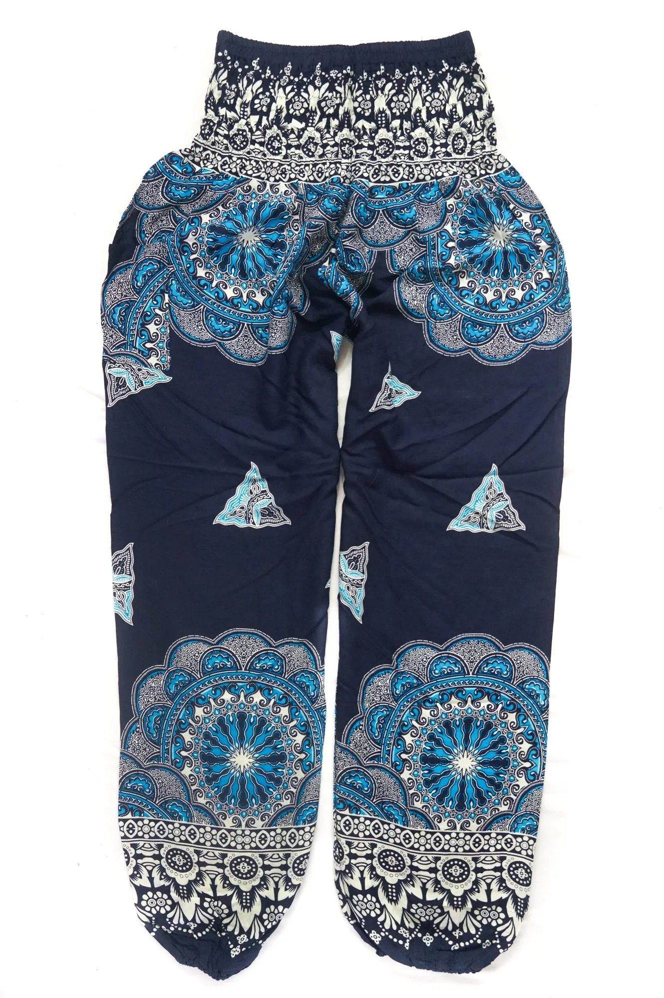 Royal Blue Mantra Harem Pants