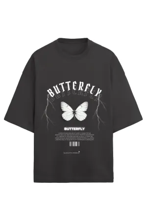 SILHOUETTE Butterfly Heavy weight Oversized T-Shirt