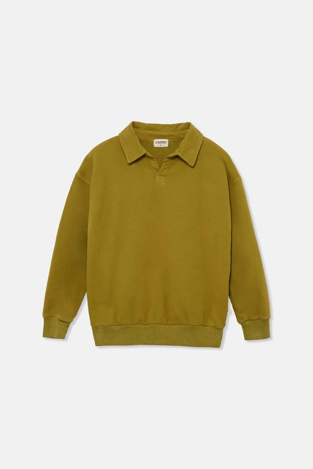 SOFT FLEECE POLO SWEATSHIRT