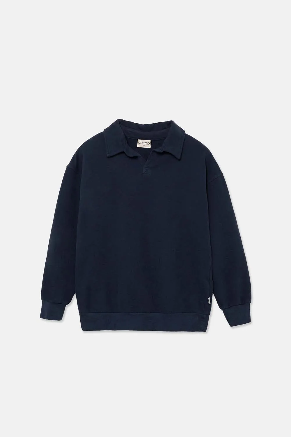 SOFT FLEECE POLO SWEATSHIRT