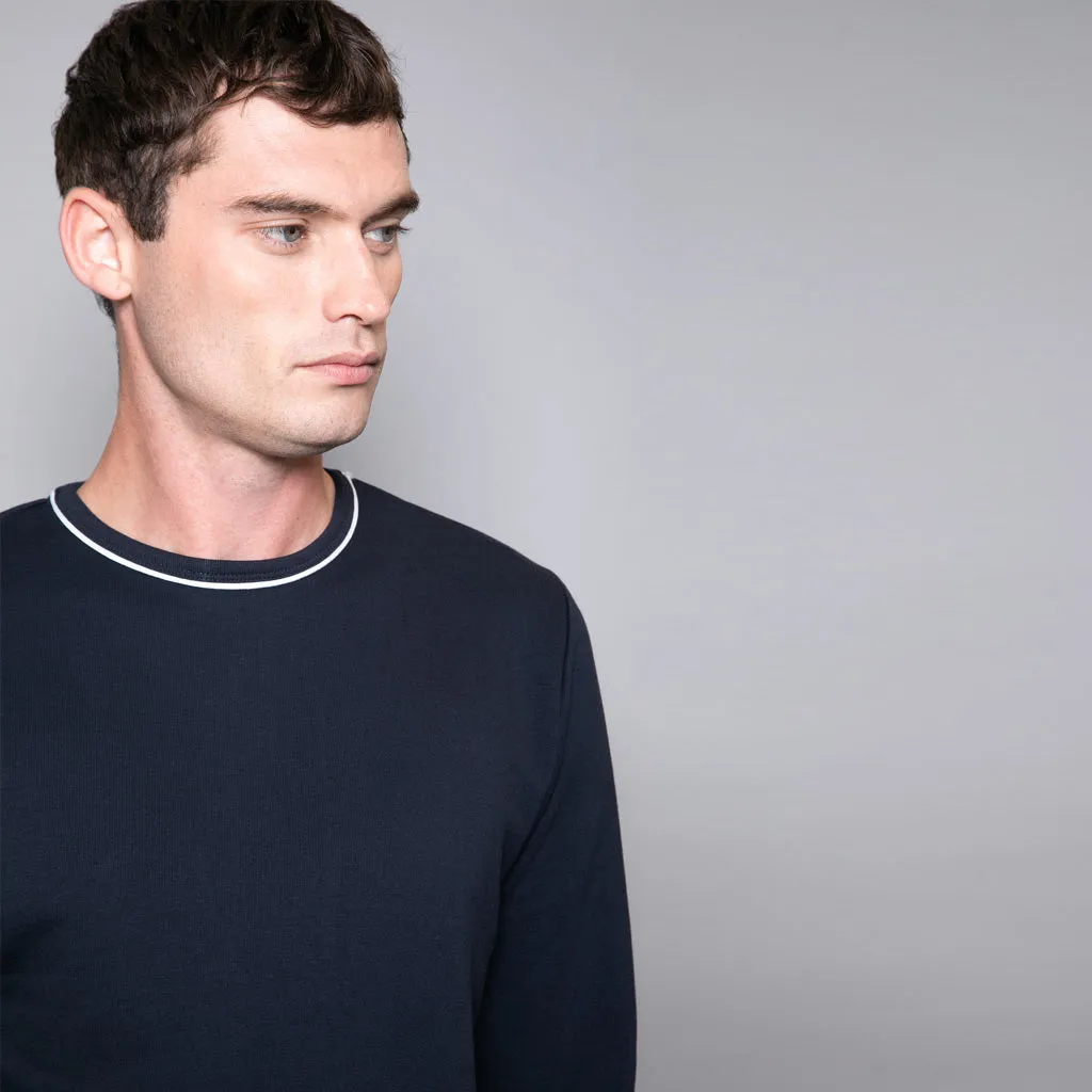 Steinbeck Cotton Crew Neck Sweatshirt