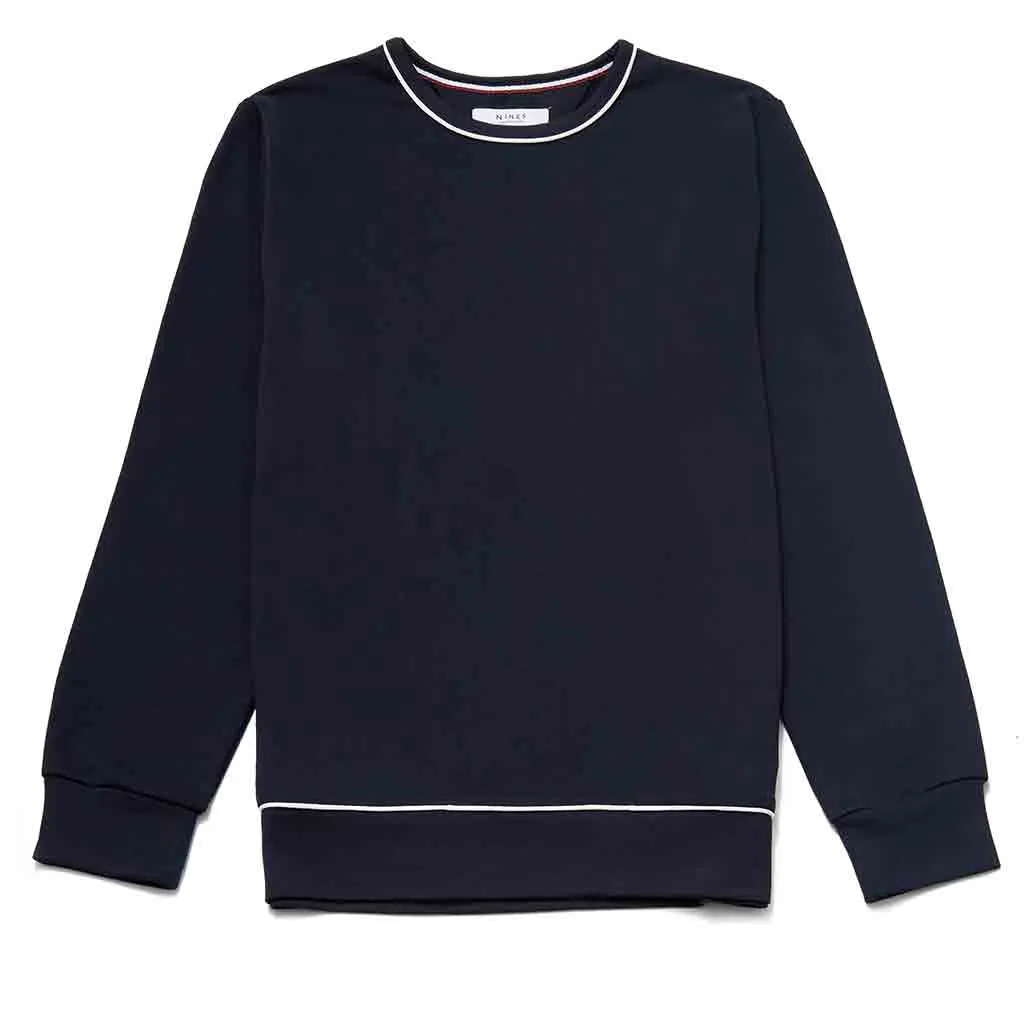 Steinbeck Cotton Crew Neck Sweatshirt