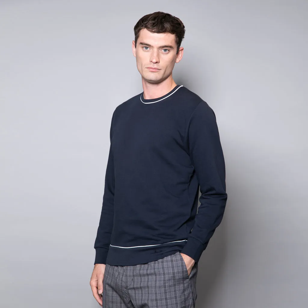 Steinbeck Cotton Crew Neck Sweatshirt