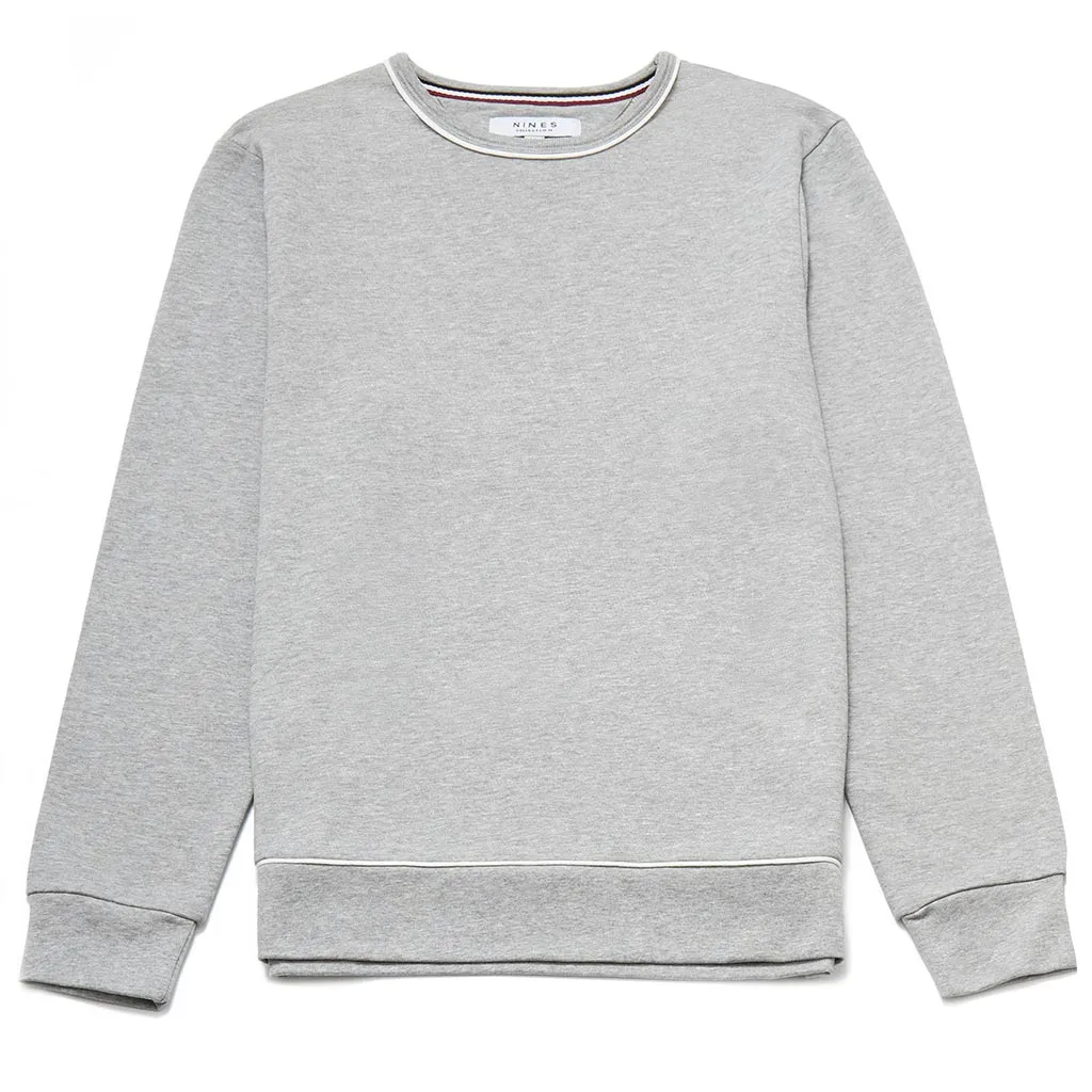 Steinbeck Cotton Crew Neck Sweatshirt