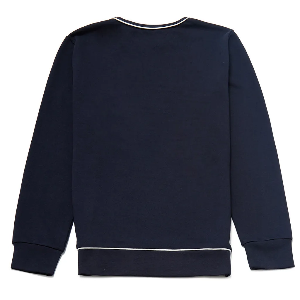 Steinbeck Cotton Crew Neck Sweatshirt