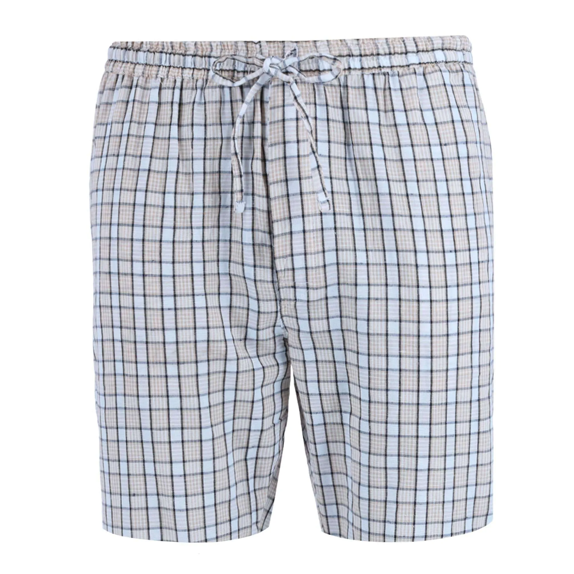 Ten West Apparel Men's Plaid Lounge Shorts
